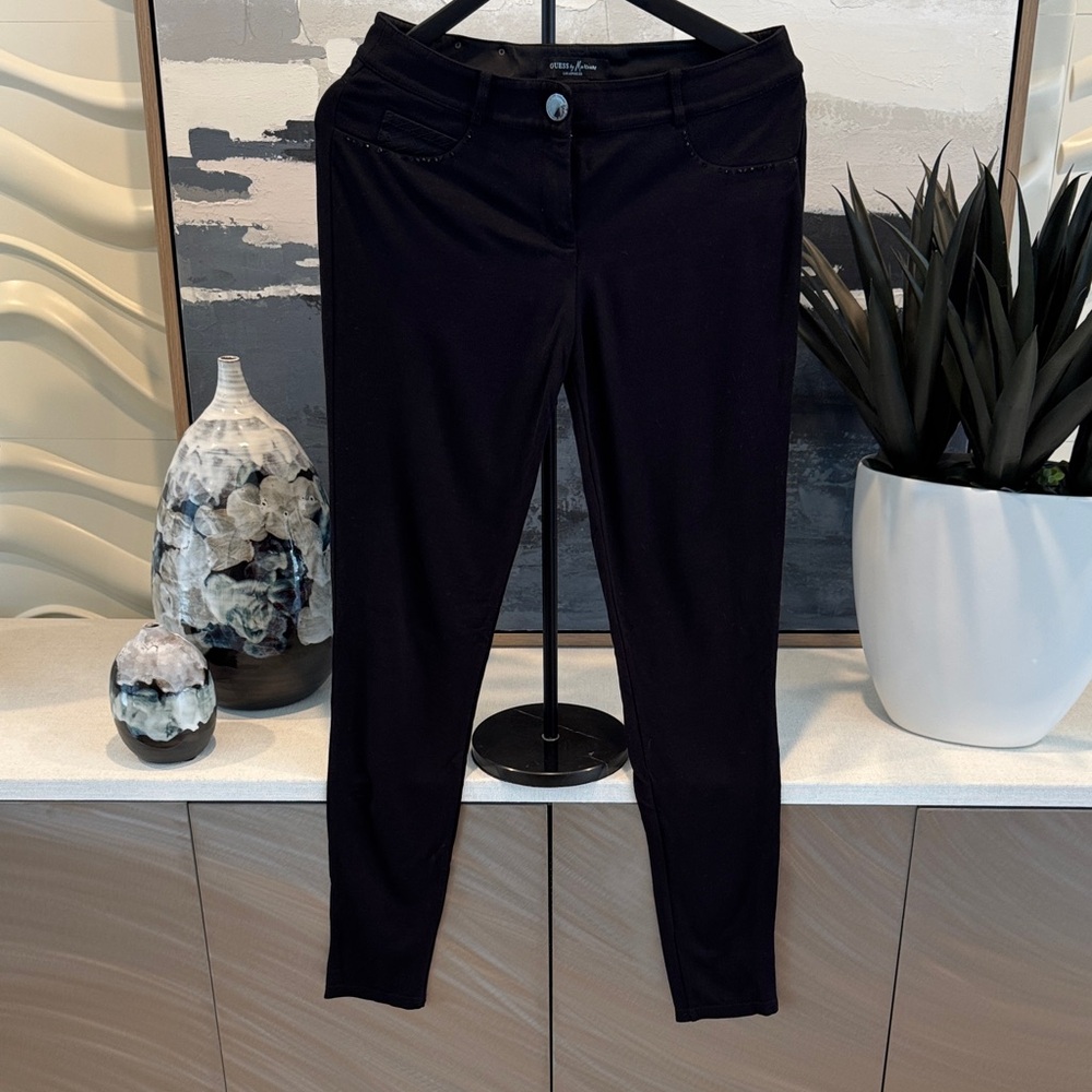 Guess by Marciano Midnight Black Skinny Pants
